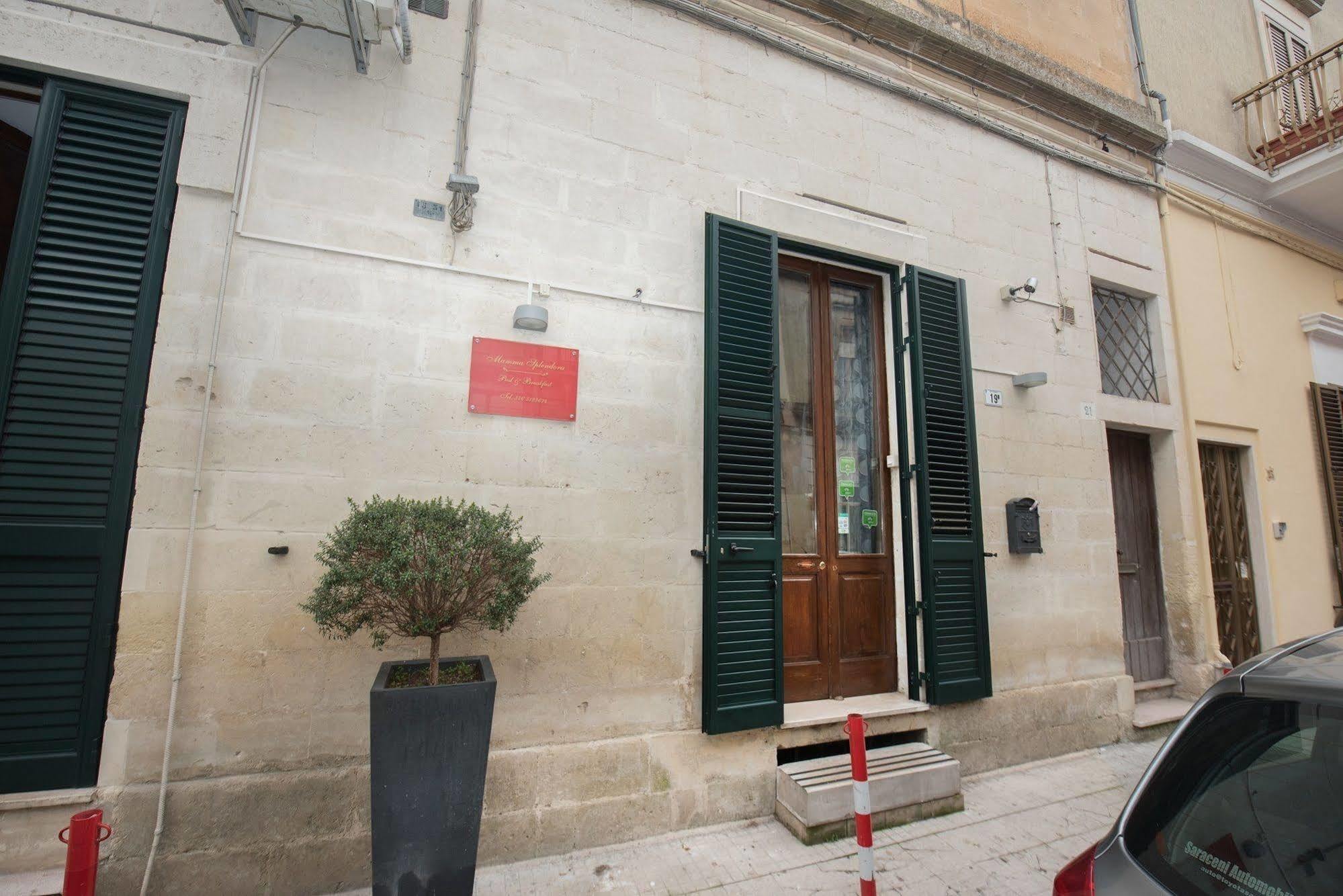 B&B Mamma Splendora Lecce Exterior photo